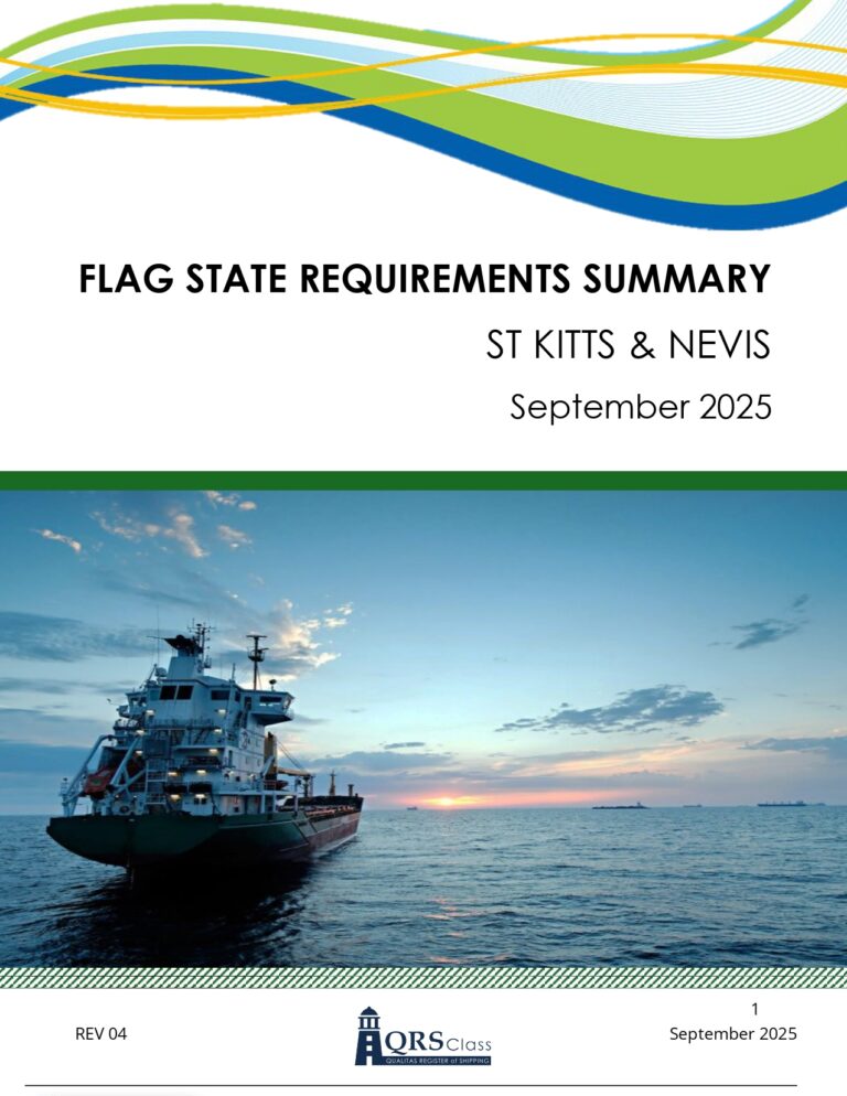 St Kitts & Nevis - Flag State Requirements Summary - September 2025
