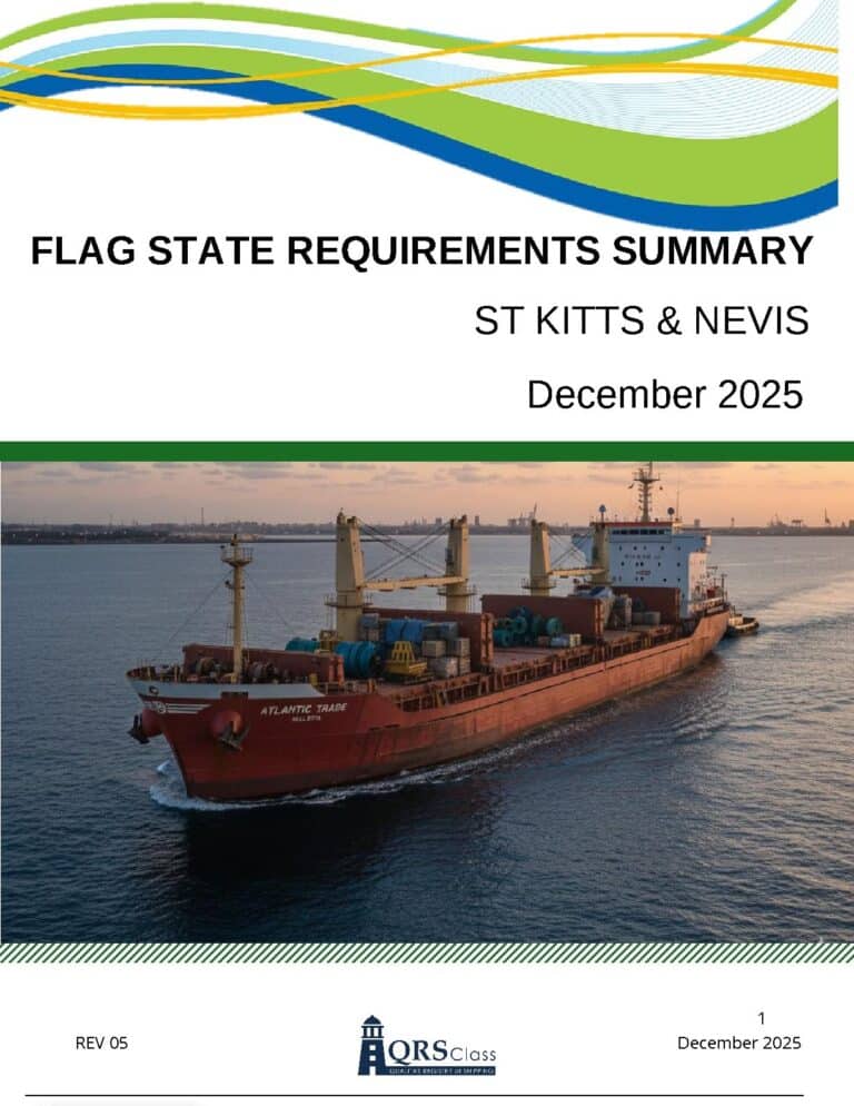 St Kitts & Nevis - Flag State Requirements Summary - December 2025