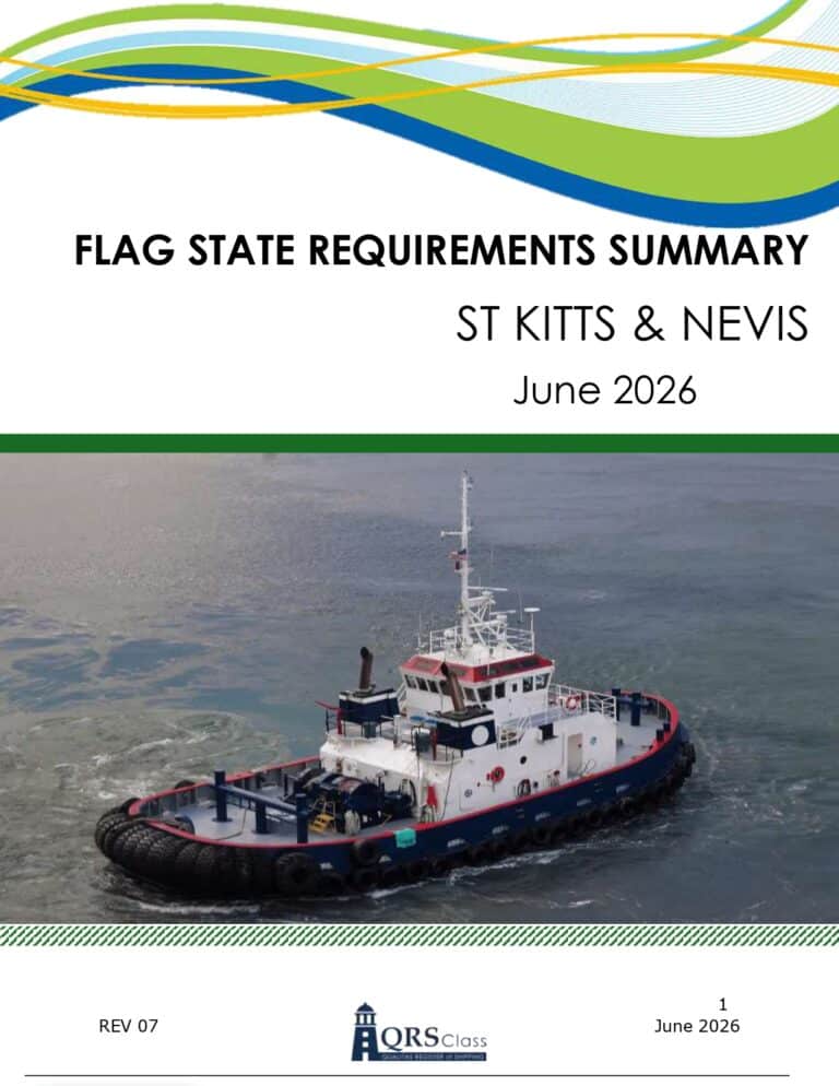 St Kitts Nevis Flag State Requirements Summary June 2026 page 0001